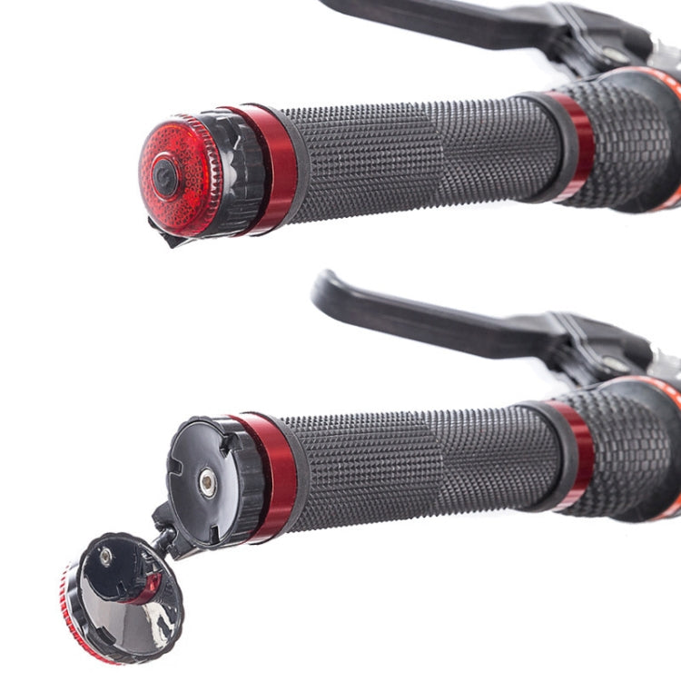 Bicycle Handlebar Folding Rearview Mirror, Color: With Light - View Mirrors by PMC TechLife | Online Shopping South Africa | PMC TechLife