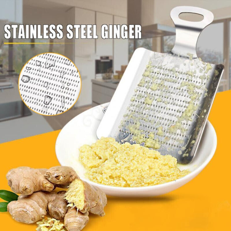 KS1001 Thicken Stainless Steel Ginger Garlic Vegetable Puree Grinder, Specification: Spoon - Stirrer & Squeezer by PMC TechLife | Online Shopping South Africa | PMC TechLife | Buy Now Pay Later Mobicred