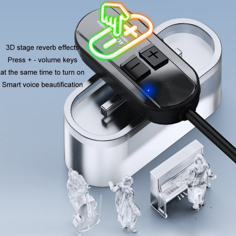 1 for 2 6.35mm Interface Wireless Head-Mounted Condenser Microphone Anti-Howling Loudspeaker - Microphone by PMC TechLife | Online Shopping South Africa | PMC TechLife | Buy Now Pay Later Mobicred