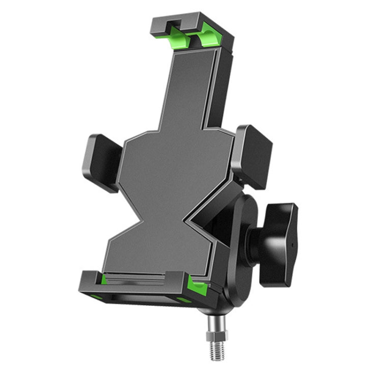 A04 Metal Motorcycle Mobile Phone Navigation Bracket Bicycle Frame Multifunctional Car Fixed Clamp(M10 Ball Header Installation Model) - Holder by PMC TechLife | Online Shopping South Africa | PMC TechLife | Buy Now Pay Later Mobicred