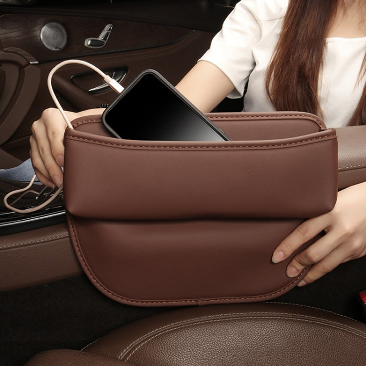 Multifunctional Car Seat Crevice Storage Box, Pattern: No Logo(black) - Stowing Tidying by PMC TechLife | Online Shopping South Africa | PMC TechLife | Buy Now Pay Later Mobicred