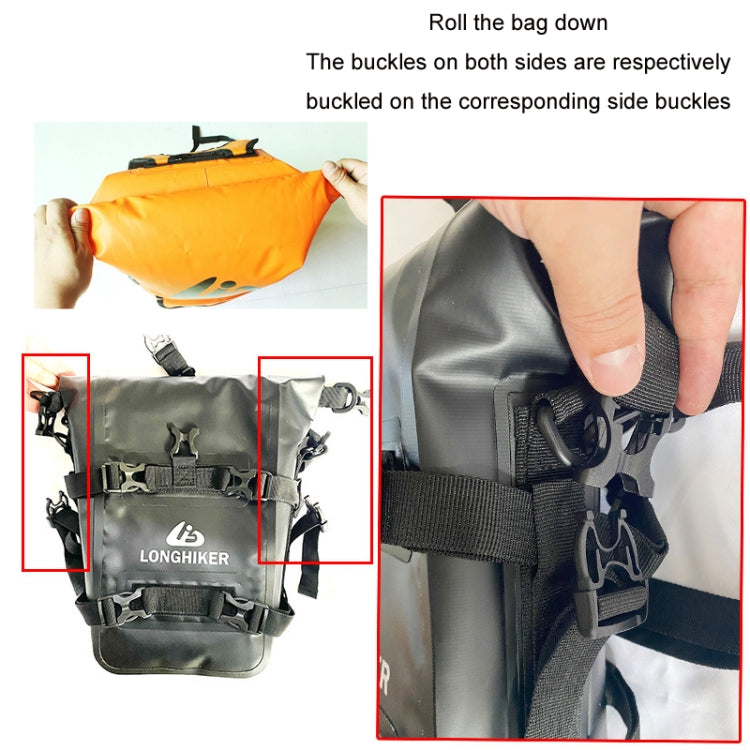 LONGHIKER Motorcycle Quick Release Waterproof Bumper Side Bag(Black) - free shipping - PMC TechLife - Order now!