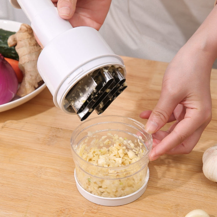 Press Kitchen Cutter Garlic Onion Pat Knife, Specification: Plating White - Stirrer & Squeezer by PMC TechLife | Online Shopping South Africa | PMC TechLife | Buy Now Pay Later Mobicred