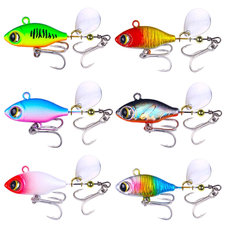 HENGJIA Submerged VIB Fake Lures Sequin Lures, Size: 5.8cm 14g(6 Colors Boxed) - Fishing Lures by HENGJIA | Online Shopping South Africa | PMC TechLife | Buy Now Pay Later Mobicred