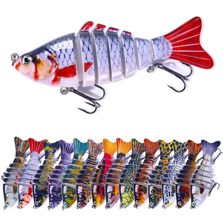 HENGJIA JM062 7 Section Fish Fake Lures VIB Minnow Fishing Lures, Size: 10cm 15g(2) - free shipping - PMC TechLife - Order now!