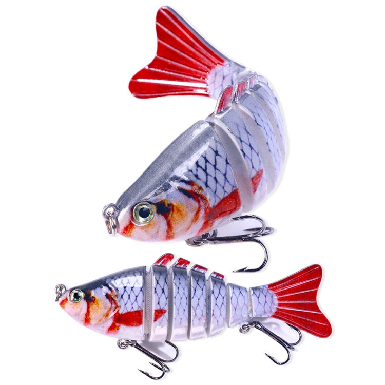 HENGJIA JM062 7 Section Fish Fake Lures VIB Minnow Fishing Lures, Size: 10cm 15g(2) - free shipping - PMC TechLife - Order now!