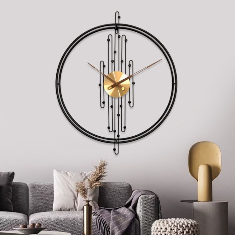 YX0801 Simple Art Living Room Background Wall Decoration Clock Mute Wall Clock, Color: 60cm Black - Wall Clock by PMc TechLife | Online Shopping South Africa | PMc TechLife | Buy Now Pay Later Mobicred