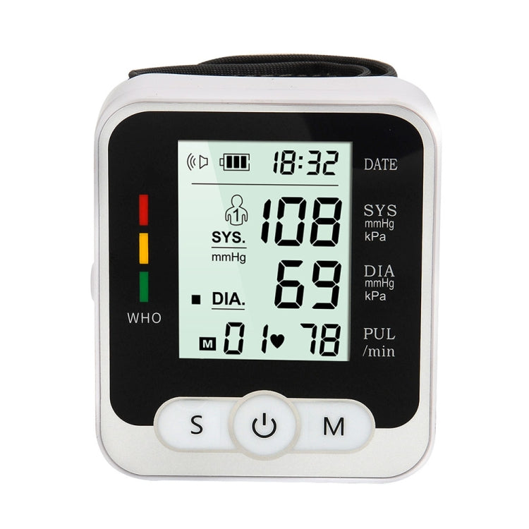 RAK189 Household Electronic Blood Pressure Measuring Device Wrist Sphygmomanometer with Voice - free shipping - PMC TechLife - Order now!