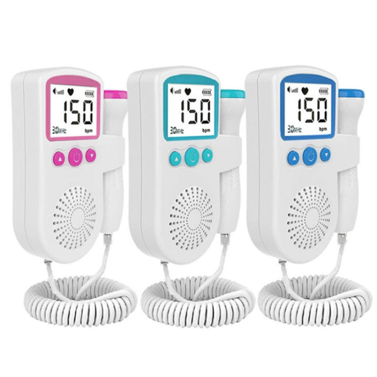 B3 Home Doppler Ultrasound Handheld Fetal Heart Pregnant Women Fetal Heart Monitor (Pink) - free shipping - PMC TechLife - Order now!