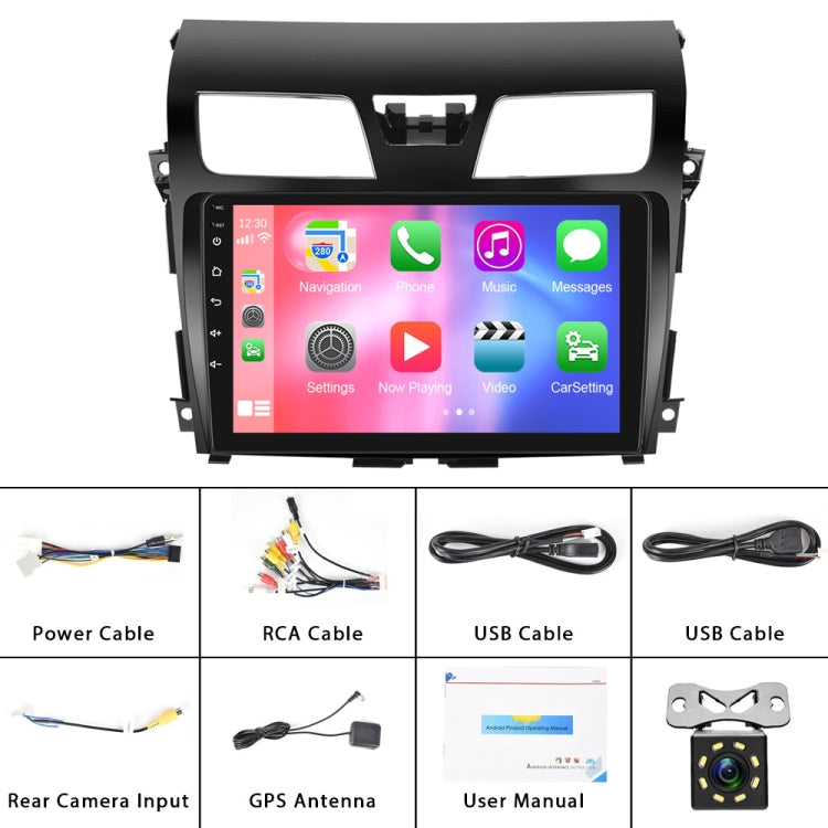 For Nissan Teana 13-16 10.1-Inch Reversing Video Large Screen Car MP5 Player, Style: WiFi Edition 1+32G(Standard+8 Lights Camera) - free shipping - PMC TechLife - Order now!