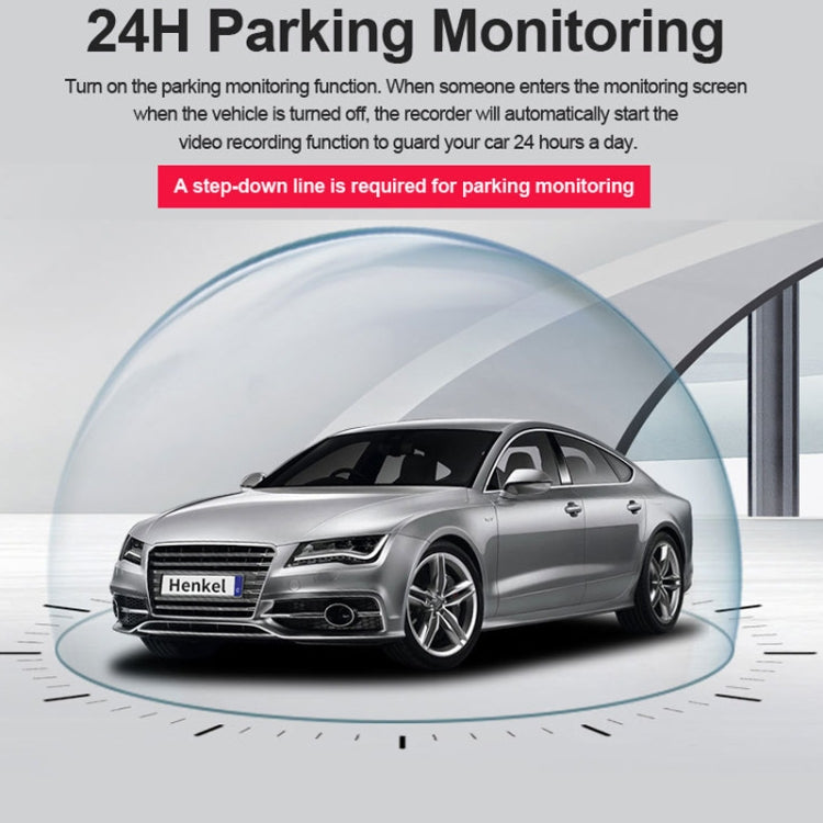 L601 HD Night Vision Electronics Dog Reversing Image Driving Recorder, Style: Standard Version(Double Recorded) - Car DVRs by PMC TechLife | Online Shopping South Africa | PMC TechLife | Buy Now Pay Later Mobicred