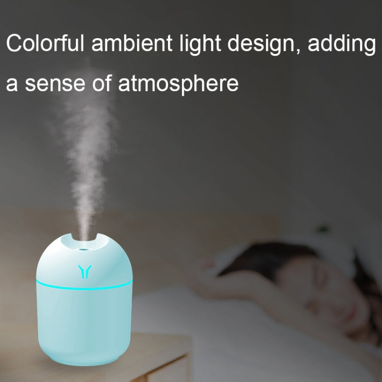 USB Mini Desktop Colorful Night Light Car Humidifier, Spec: 220ml (Y2-Blue) - free shipping - PMC TechLife - Order now!
