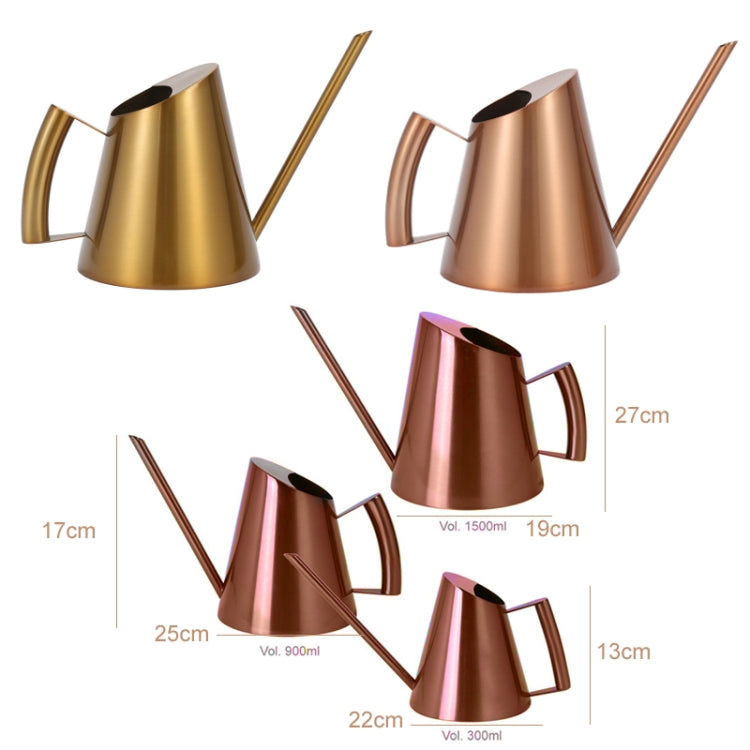 Household Gardening Stainless Steel Long Spout Watering Pot, Size: 900ML(Gold) - Watering & Irrigation by PMc TechLife | Online Shopping South Africa | PMc TechLife | Buy Now Pay Later Mobicred