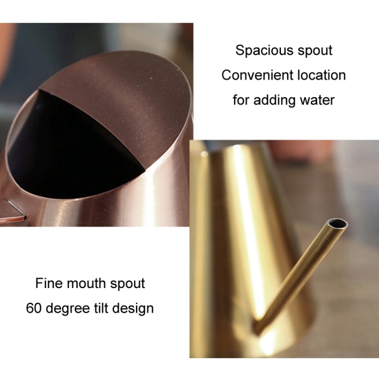 Household Gardening Stainless Steel Long Spout Watering Pot, Size: 900ML(Gold) - Watering & Irrigation by PMc TechLife | Online Shopping South Africa | PMc TechLife | Buy Now Pay Later Mobicred