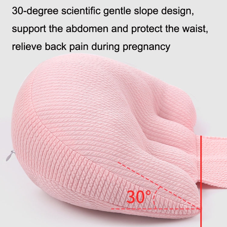 Pregnant Waist Support Cotton Pillow Side Sleepers Cushion Removable and Washable Abdomen Pillow(Pink) - Cushions & Pillows by PMC TechLife | Online Shopping South Africa | PMC TechLife | Buy Now Pay Later Mobicred