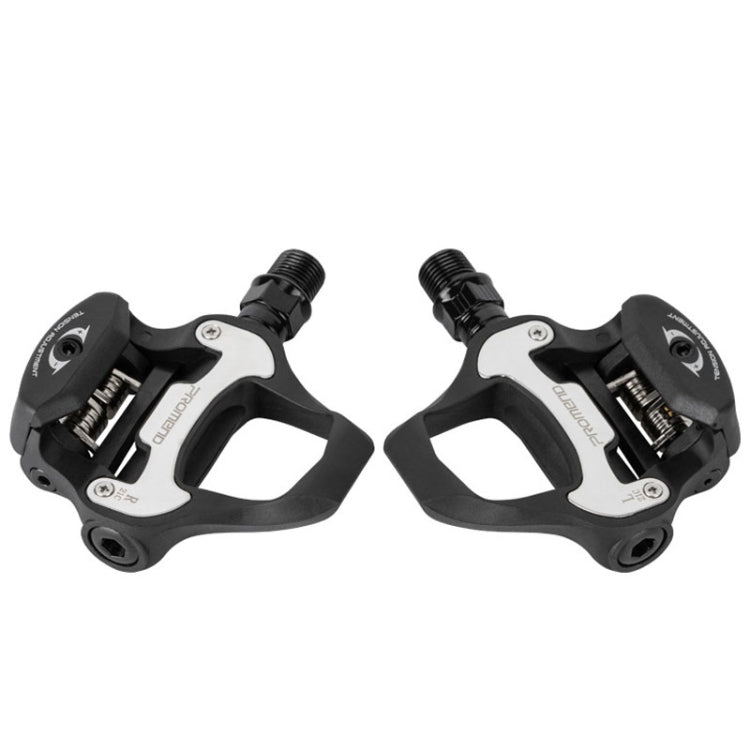 PROMEND PD-R95P 1pair Pedalway Road Bicycle Self-lock With Lock Film Nylon Lock Light Amount Foot Pedal(Black) - free shipping - PMc TechLife - Order now!