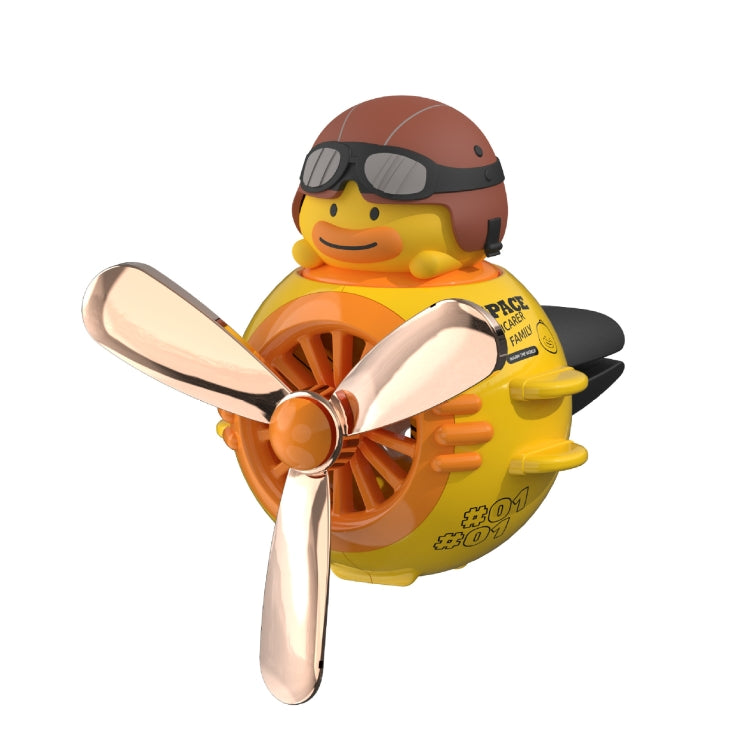 ICARER FAMILY AK-20 Car Pilot-Shaped Air-Conditioning Outlet Decorative Ornaments Aromatherapy(Yellow) - Air Freshener by ICARER FAMILY | Online Shopping South Africa | PMC TechLife | Buy Now Pay Later Mobicred