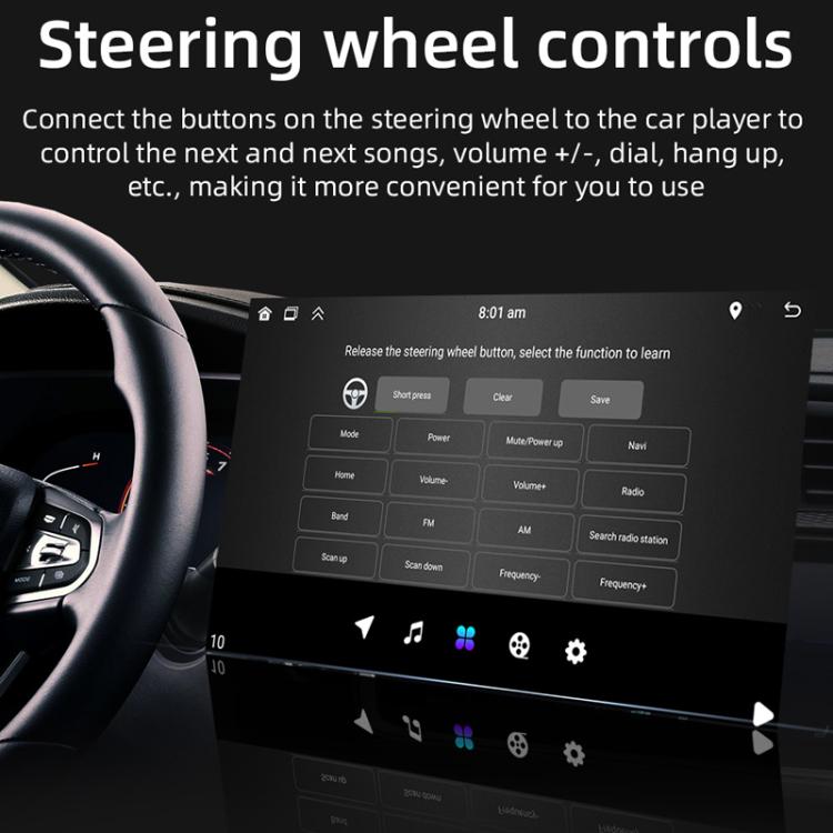 10.1 inch IPS Display + 2.5D Touch Screen Bluetooth FM Radio Car Navigation Machine, Memory: 2+64G - Car MP3 & MP4 & MP5 by PMc TechLife | Online Shopping South Africa | PMc TechLife | Buy Now Pay Later Mobicred