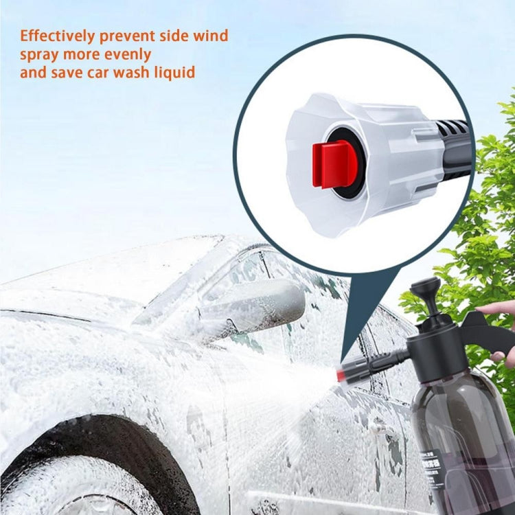 2L Foam Sprayer Pressure Spray Bottle for Car Washing Plants Watering Fertilizing(Black) - free shipping - PMC TechLife - Order now!