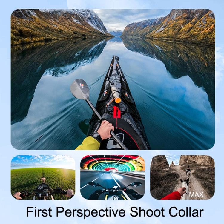 TELESIN TE-HNB-001 Magnetic Halter Bracket Action Camera Shooting Collar For GoPro HERO11 Black / HERO9 Black / DJI Osmo Action 3, Style: MAX Version For S-XXL - Holder by PMC TechLife | Online Shopping South Africa | PMC TechLife | Buy Now Pay Later Mobicred