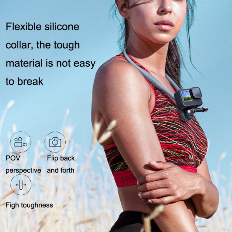 TELESIN TE-HNB-001 Magnetic Halter Bracket Action Camera Shooting Collar For GoPro HERO11 Black / HERO9 Black / DJI Osmo Action 3, Style: MAX Version For S-XXL - Holder by PMC TechLife | Online Shopping South Africa | PMC TechLife | Buy Now Pay Later Mobicred