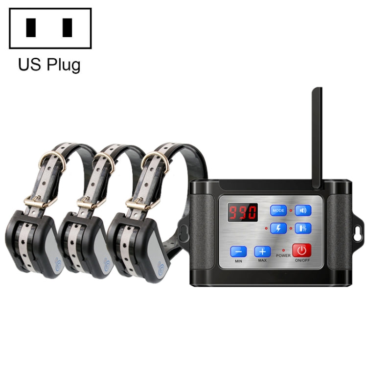 Outdoor Wireless Electronic Pet Fence Night Reflective Collar, Specification: One for  Three(US Plug) - Training Aids by PMC TechLife | Online Shopping South Africa | PMC TechLife | Buy Now Pay Later Mobicred