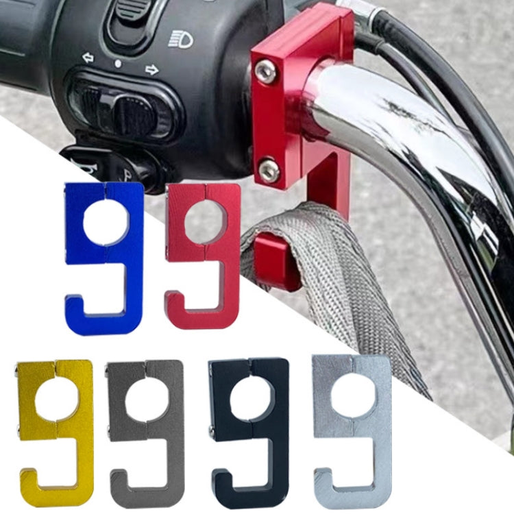 2pcs Motorcycle Type 69 Aluminum Alloy Multifunctional Helmet Hook(Red) - free shipping - PMC TechLife - Order now!