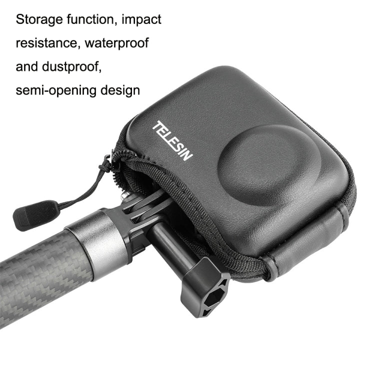 For DJI Osmo Action 3 TELESIN OA-BAG-002 Body Protective Bag Mini Storage Package Camera Accessories(Black) -  by TELESIN | Online Shopping South Africa | PMC TechLife