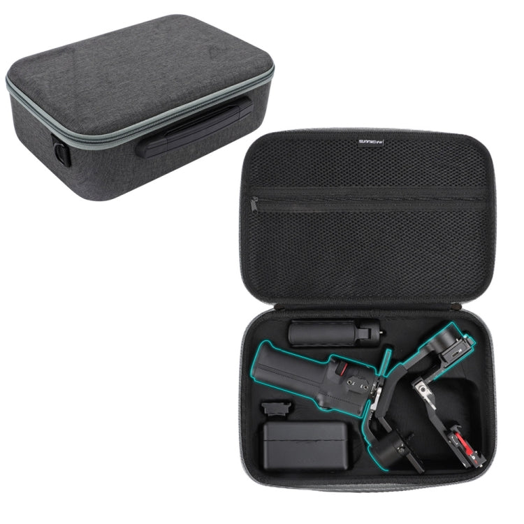 For DJI RS 3 Mini Sunnylife RO-B555 Storage Bag Handheld Stabilizer Suitcase Protective Bag(Black) -  by Sunnylife | Online Shopping South Africa | PMC TechLife | Buy Now Pay Later Mobicred