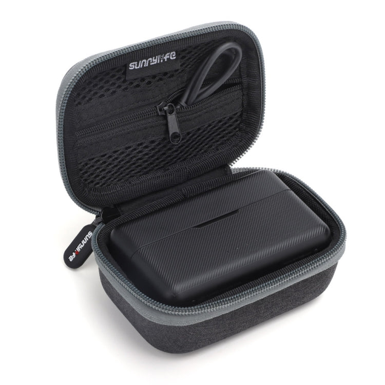 For DJI MIC Sunnylife B557 Wireless Microphone Portable Protective Box Storage Bag(Dark Gray) - Microphone by Sunnylife | Online Shopping South Africa | PMC TechLife