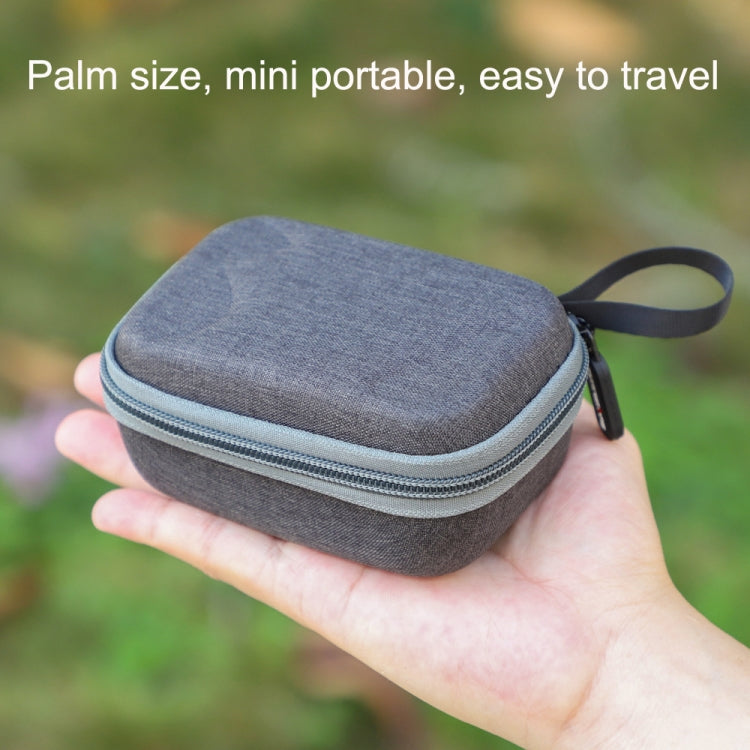 For DJI MIC Sunnylife B557 Wireless Microphone Portable Protective Box Storage Bag(Dark Gray) - Microphone by Sunnylife | Online Shopping South Africa | PMC TechLife
