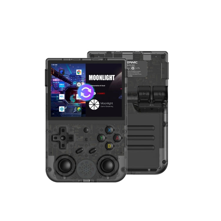 ANBERNIC RG353V  3.5 Inch Wireless Game Box Android 11 Linux OS Handheld Game Console 64G 15,000 games(Transparent Black) - free shipping - PMC TechLife - Order now!