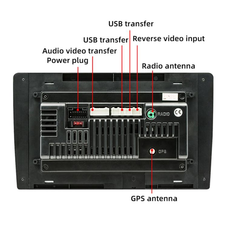9 Inch Bluetooth FM Radio Car MP5 Android Navigation Machine, Memory: 2+64G - free shipping - PMc TechLife - Order now!