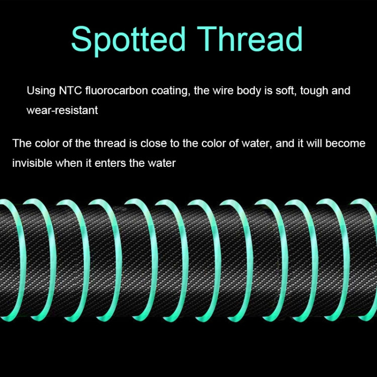 2pcs Outdoor Fishing Anti-tangle Spotted Invisible Line Set with Scale, Size: 3.6m(2.5) - Fishing Lines & Ropes by PMC TechLife | Online Shopping South Africa | PMC TechLife | Buy Now Pay Later Mobicred