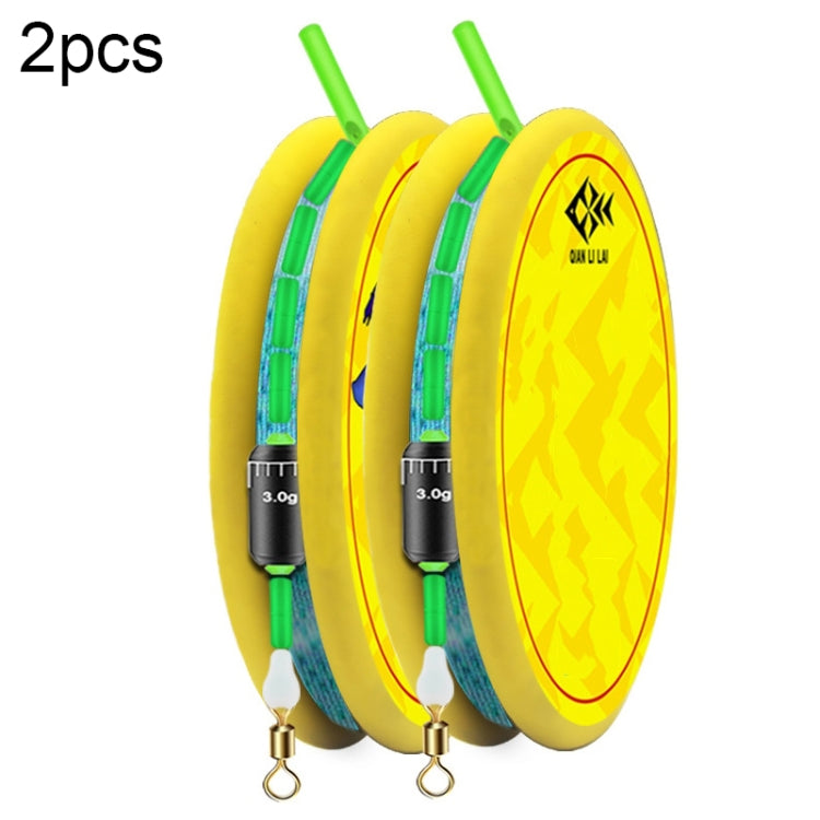 2pcs Outdoor Fishing Anti-tangle Spotted Invisible Line Set with Scale, Size: 5.4m(3.0) - Fishing Lines & Ropes by PMC TechLife | Online Shopping South Africa | PMC TechLife | Buy Now Pay Later Mobicred