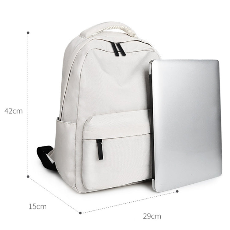 SJ13 13-15.4 inch Large-capacity Waterproof Wear-resistant Laptop Backpack(Black) - Backpack by PMC Jewellery | Online Shopping South Africa | PMC Jewellery | Buy Now Pay Later Mobicred