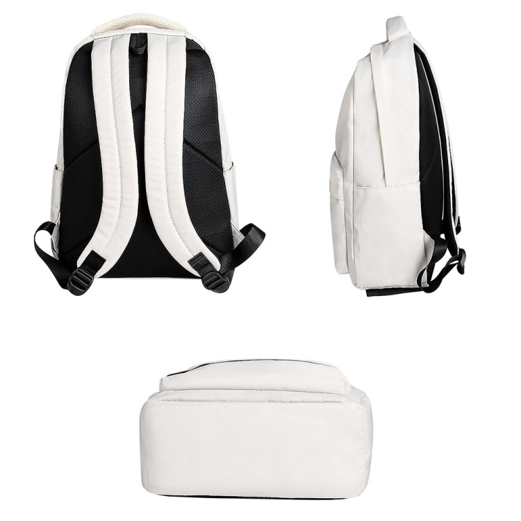 SJ13 13-15.4 inch Large-capacity Waterproof Wear-resistant Laptop Backpack(Black) - Backpack by PMC Jewellery | Online Shopping South Africa | PMC Jewellery | Buy Now Pay Later Mobicred
