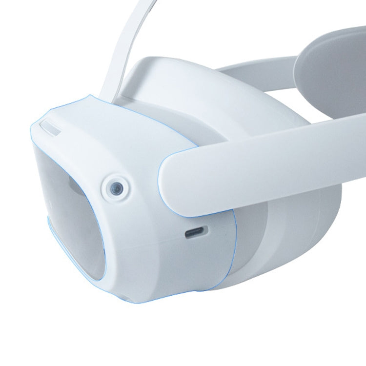 For Pico 4 VR Glasses Silicone Protective Cover(White) - VR Accessories by PMC TechLife | Online Shopping South Africa | PMC TechLife