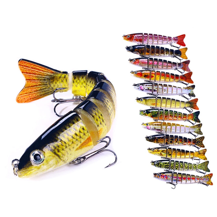 HENGJIA JM064 Multi-section Fish Minnow Bionic Fake Lures Sea Fishing Sinking Lures, Size: 12.8cm 18g(1) - Fishing Lures by HENGJIA | Online Shopping South Africa | PMC TechLife | Buy Now Pay Later Mobicred