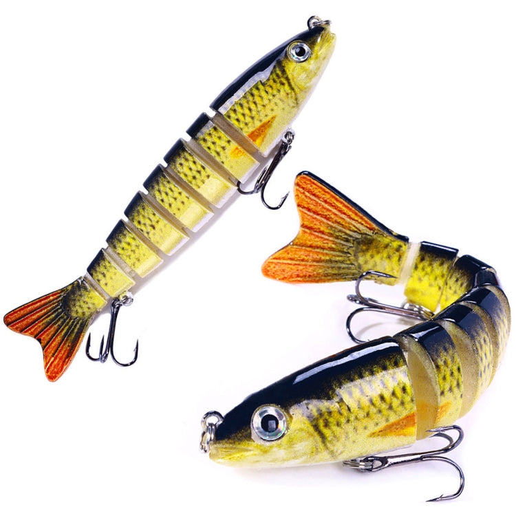 HENGJIA JM064 Multi-section Fish Minnow Bionic Fake Lures Sea Fishing Sinking Lures, Size: 12.8cm 18g(6) - Fishing Lures by HENGJIA | Online Shopping South Africa | PMC TechLife | Buy Now Pay Later Mobicred
