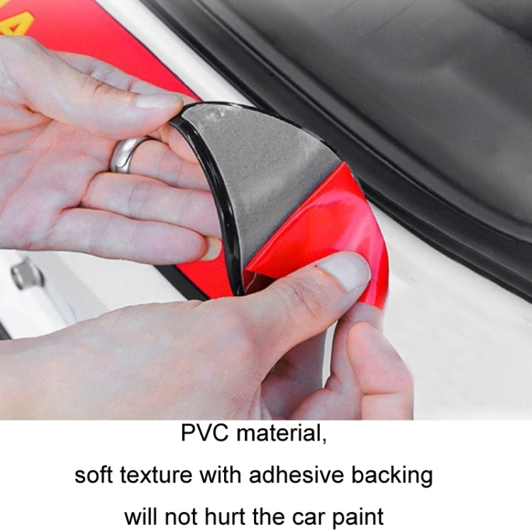 Car Trunk Anti-collision Strip Threshold Decoration Protection Sticker(Italy) - Anti Collision Sticker by PMC TechLife | Online Shopping South Africa | PMC TechLife | Buy Now Pay Later Mobicred