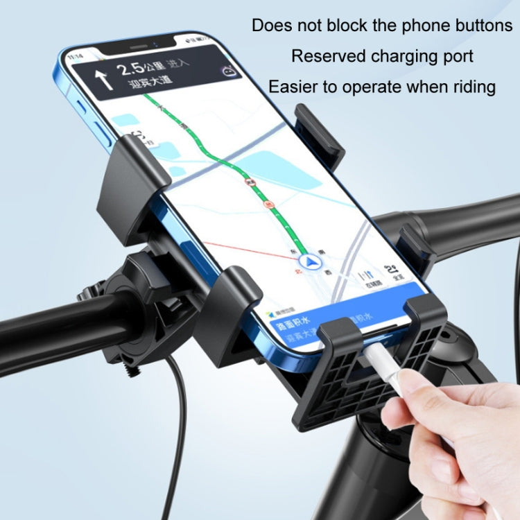Motorcycle Navigation Riding Mobile Phone Holder(Handlebars) - Holder by PMC TechLife | Online Shopping South Africa | PMC TechLife | Buy Now Pay Later Mobicred