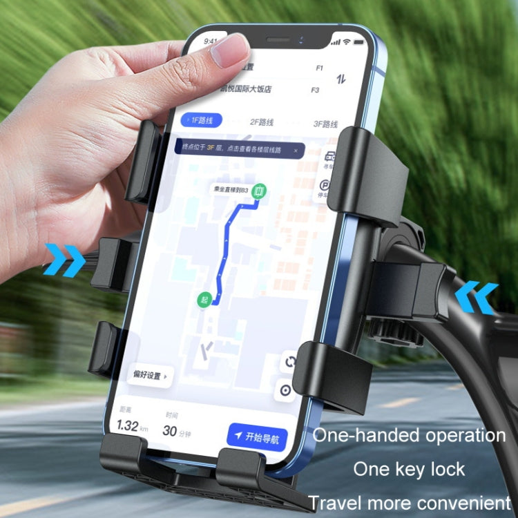 Motorcycle Navigation Riding Mobile Phone Holder(Handlebars) - Holder by PMC TechLife | Online Shopping South Africa | PMC TechLife | Buy Now Pay Later Mobicred