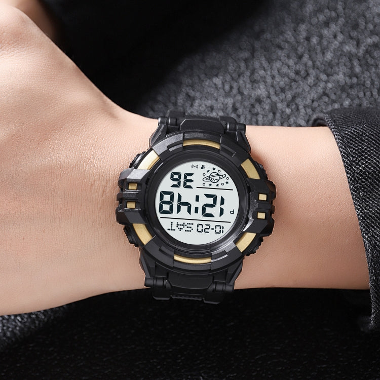 SKMEI 2003 Multifunctional Back Light Sports Watch Mens Countdown Date Alarm Clock Watch(Rose Gold Black Machine) - free shipping - PMC TechLife - Order now!