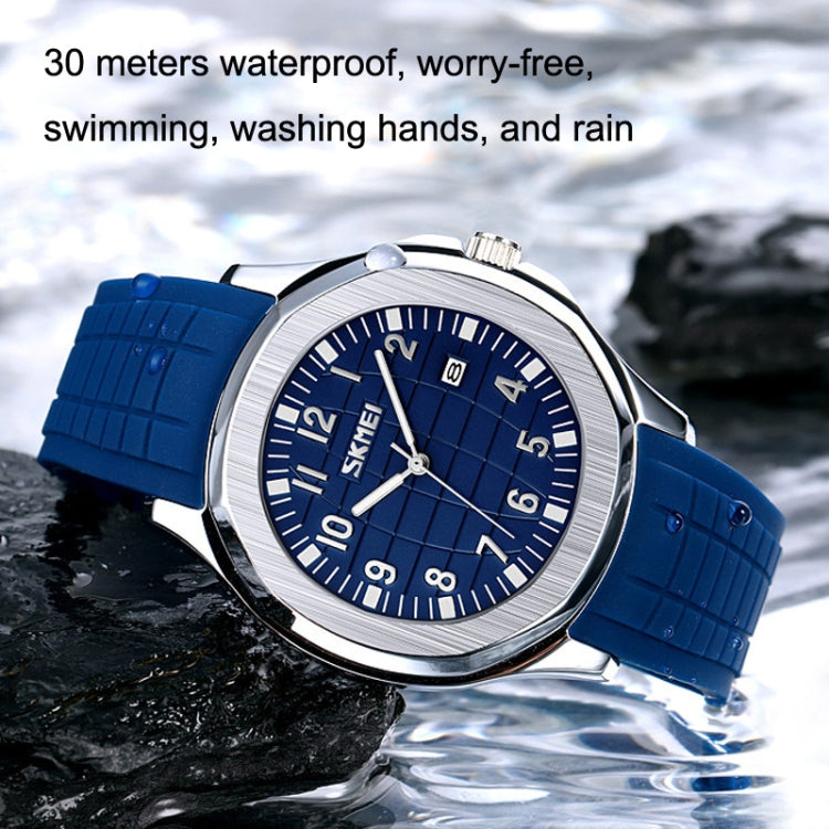 SKMEI 9286 Outdoor Sports Multifunctional Men Waterproof Quartz Watch(Black Belt  Black Noodles) - free shipping - PMC TechLife - Order now!