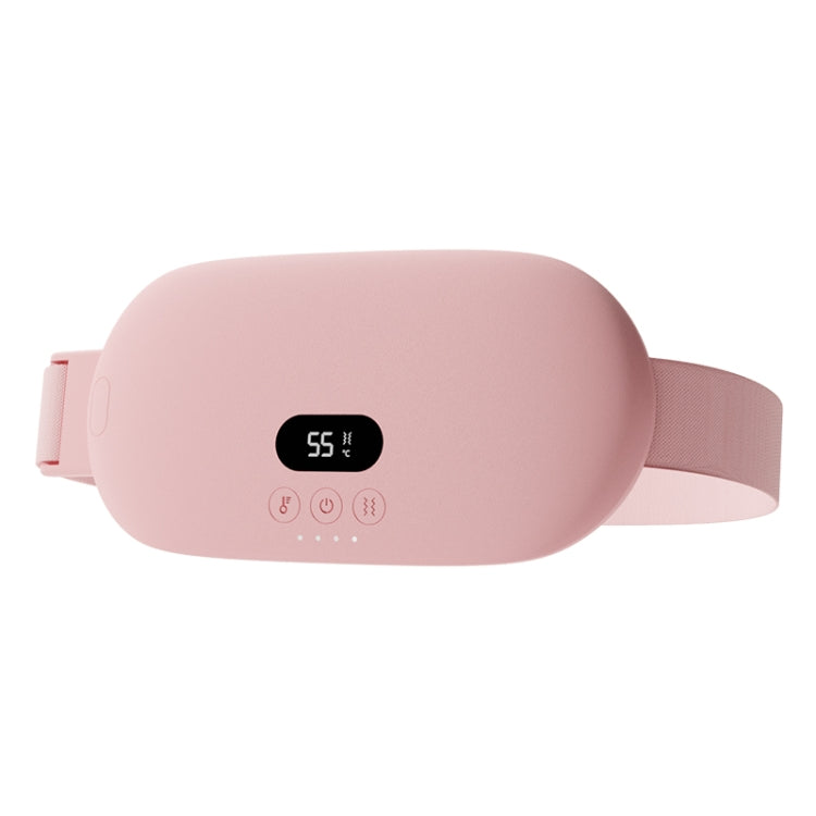 4000mAh Intelligent Massage Warming Belt Digital Electric Abdominal and Waist Massager(Pink) - free shipping - PMC TechLife - Order now!