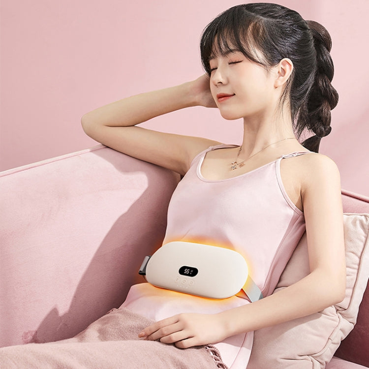 2000mAh Intelligent Massage Warming Belt Digital Electric Abdominal and Waist Massager(Pink) - free shipping - PMC TechLife - Order now!