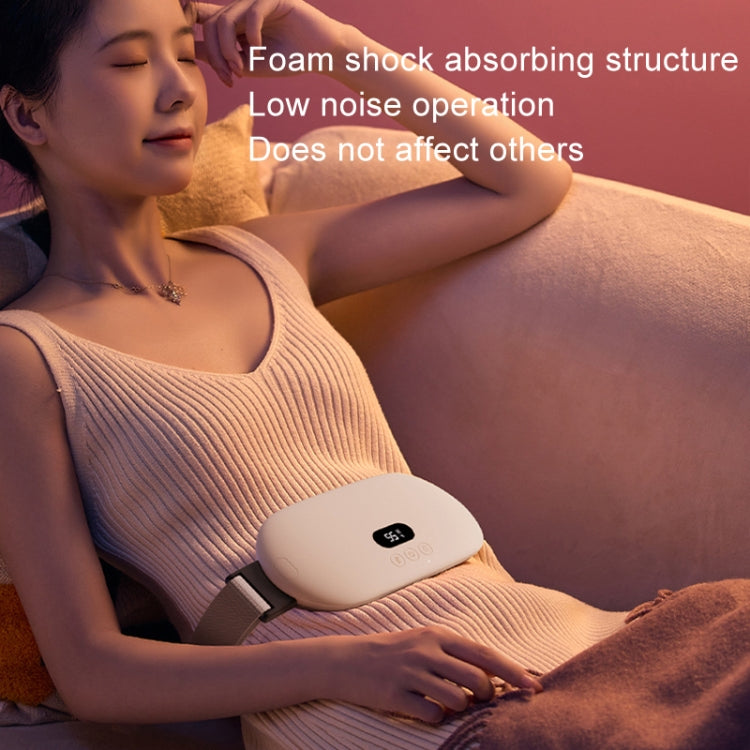 4000mAh Intelligent Massage Warming Belt Digital Electric Abdominal and Waist Massager(Pink) - free shipping - PMC TechLife - Order now!