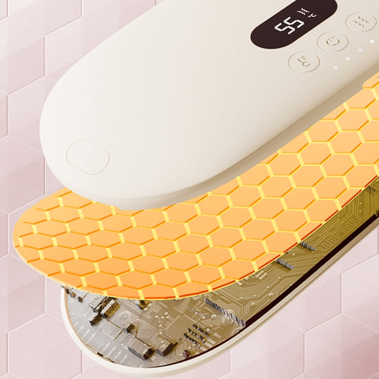 4000mAh Intelligent Massage Warming Belt Digital Electric Abdominal and Waist Massager(Yellow) - free shipping - PMC TechLife - Order now!