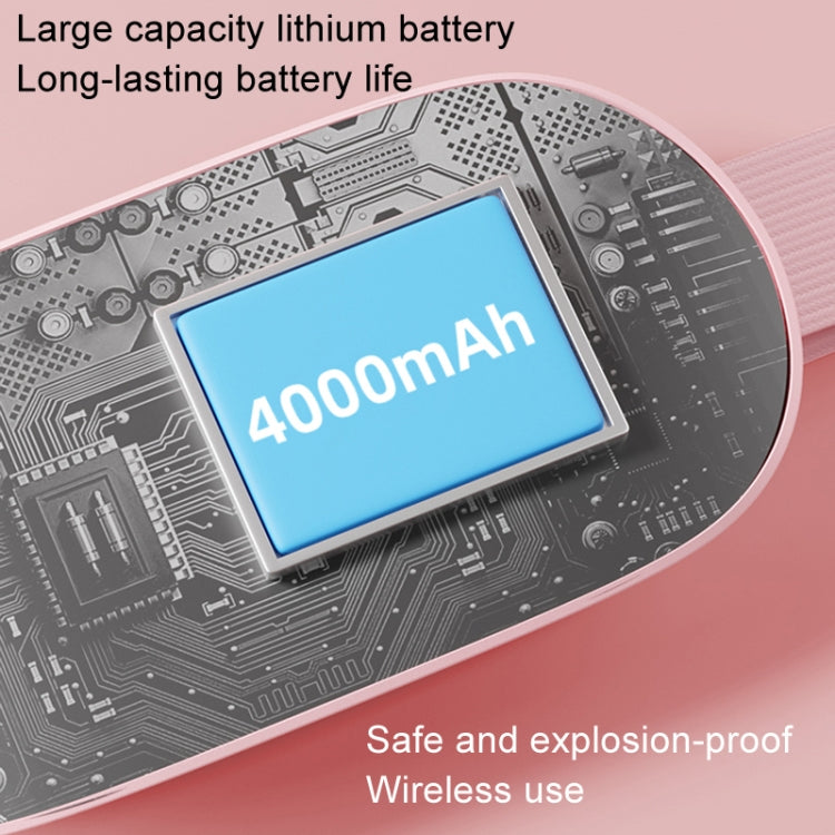 2000mAh Intelligent Massage Warming Belt Digital Electric Abdominal and Waist Massager(Pink) - free shipping - PMC TechLife - Order now!